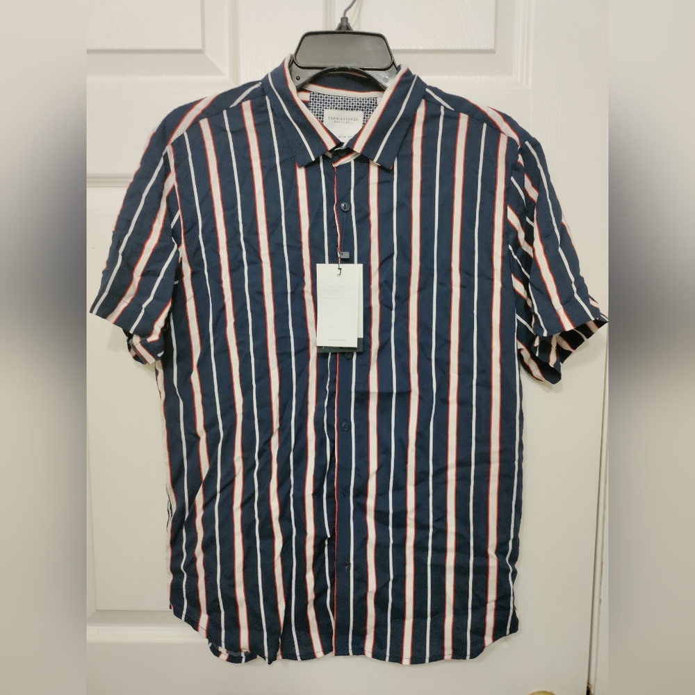 NWT Denim & Flower Men's button up shirt